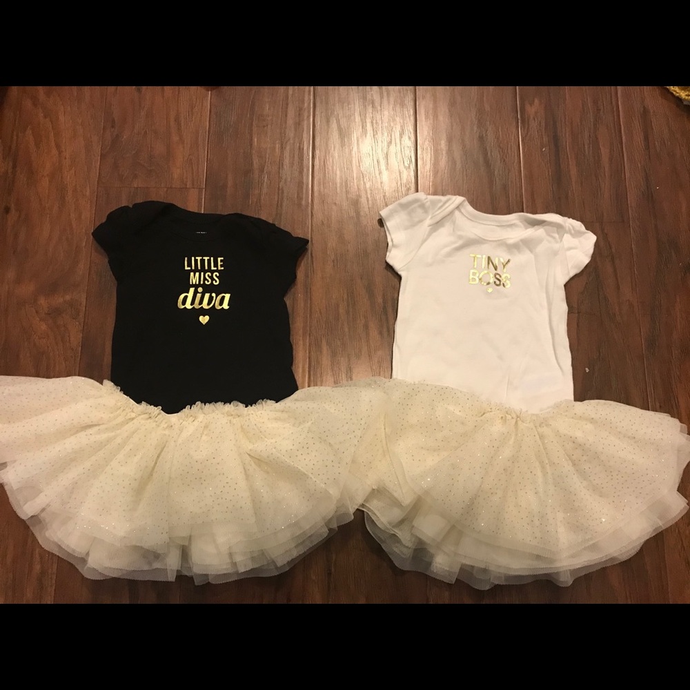 Tutu Skirts, Head wraps & Onesies